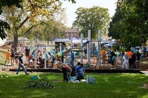 Foresters Financial and Kaboom! unite to bring an inclusive, community-centered playground to Blue Island