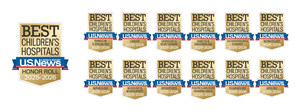 Texas Children's Hospital Named No. 1 Pediatric Hospital in Texas for 17th Consecutive Year; All Specialties Top Ranked Nationally Again