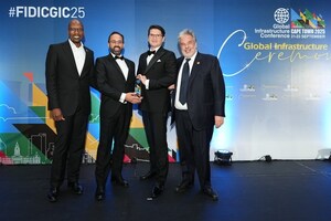 AECOM uppmärksammat vid FIDIC Global Infrastructure Awards för sitt arbete med Norrbotniabanan