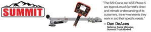 Summit Unveils New 829 Hydraulic Crane and Next-Generation ASE Phase 5 Control System at Utility Expo 2025