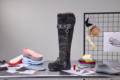 Crocs Classic Unfurgettable Leopard Knee High Boot