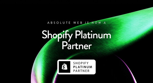 Absolute Web Named Shopify Platinum Partner, Joining Shopify’s Top Global Agencies