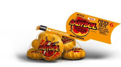 Babybel Hellfire Cheese Alternative, available in a 6-count net, brings a 