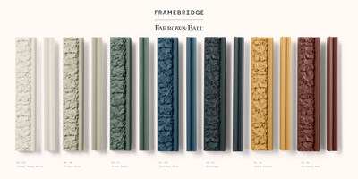 The Farrow & Ball Collection for Framebridge