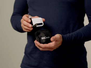 The discreet BACtrack Mobile breathalyzer