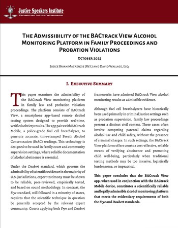 Preview of the JSI report on BACtrack View