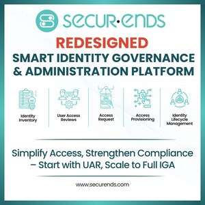 SecurEnds Launches Redesigned SMART IGA Platform to Revolutionize Enterprise Identity Governance