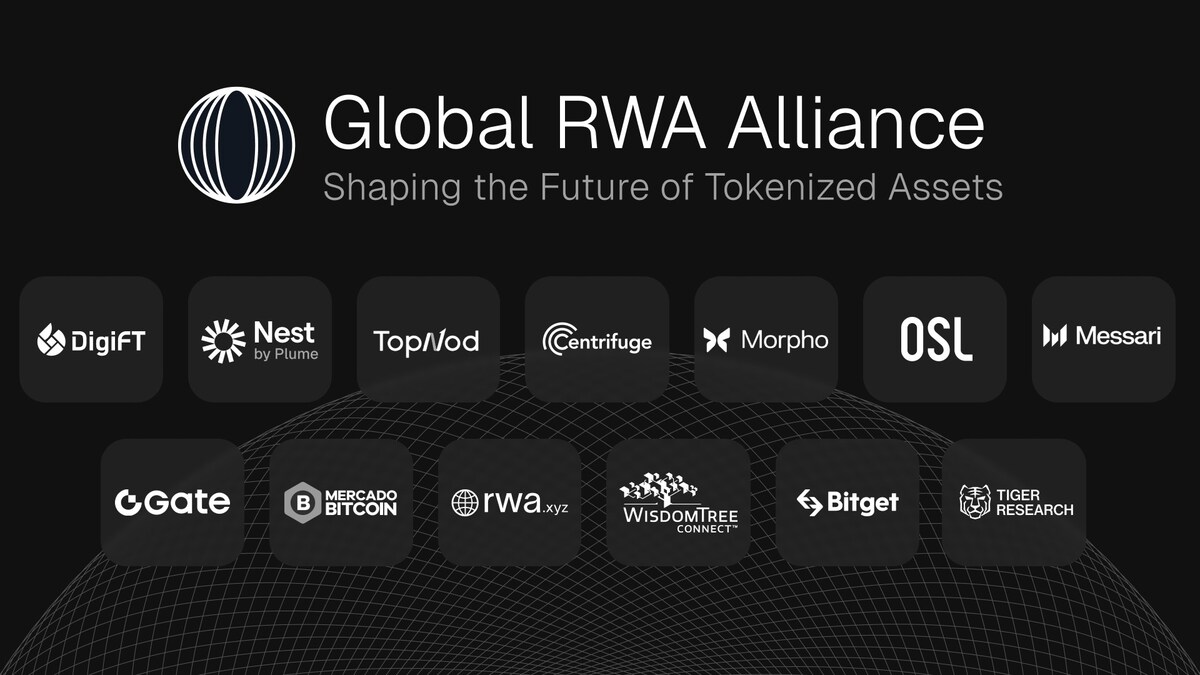 Plume Launches the Global RWA Alliance to Accelerate Adoption of Tokenized  Assets