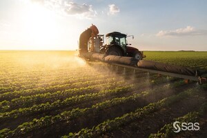 SAS honored by the National Association of State Departments of Agriculture for bringing analytics and AI-driven insights to US farmers