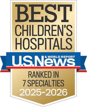 US News &amp; World Report Ranks Nicklaus Children's Among Nation's Top 50 Hospitals