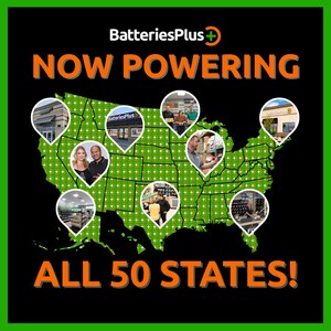 Batteries Plus Now Powers All 50 States After Landmark Franchise Deal