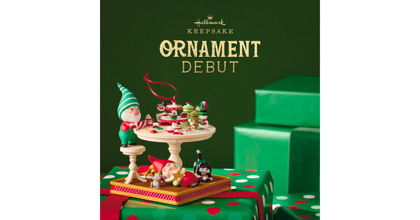 Hallmark's Keepsake Ornament Debut Marks the Start of the Holiday Season,  Oct. 11-19, image size:1440x754