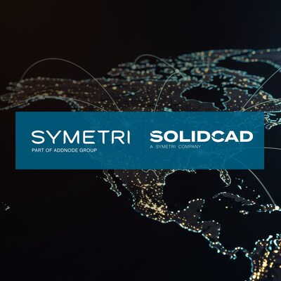 SolidCAD annonce son acquisition par Symetri, membre du groupe Addnode