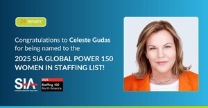 24 Seven's Founder and Chairwoman Celeste Gudas Recognized on SIA's 2025 Global Power 150 Women in Staffing