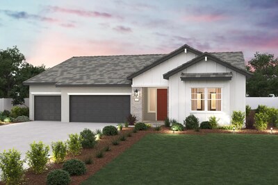 Plan 1 Rendering | New Homes for Sale in Lincoln, CA | Aspen Collection at Hidden Hills by Century Communities