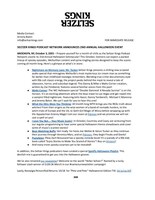 Seltzer Kings Podcast Network Announces 2nd Annual Halloween Event and a "Halloweenie" Live Show