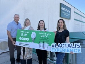 Lactalis Canada's Olympic Organic Yogurt Partners with BC Dairy and Alberta Milk to Donate a Total of $50,000 to Food Banks in BC and Alberta