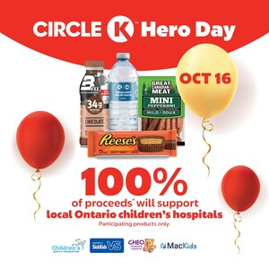 Circle K Launches "Hero Day" on October 16th to Support Ontario Children's Hospitals