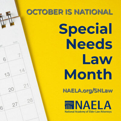NAELA is heading to Tampa, Florida, October 22–24 for Stetson’s National Conference on Special Needs Planning and Special Needs Trusts, where our volunteer leaders will speak on the vital role of legal planning for individuals with disabilities.
