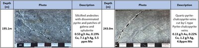 Core photos – Hole EL25017 (CNW Group/Arras Minerals Corp.)