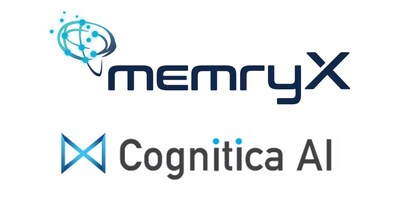 MemryX and Cognitica AI logos