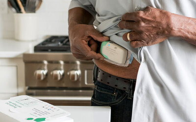 Lasix ONYU Infusor on a Patient