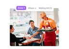 Staff views the location of the customer on the dashboard and delivers their food hot and fresh.