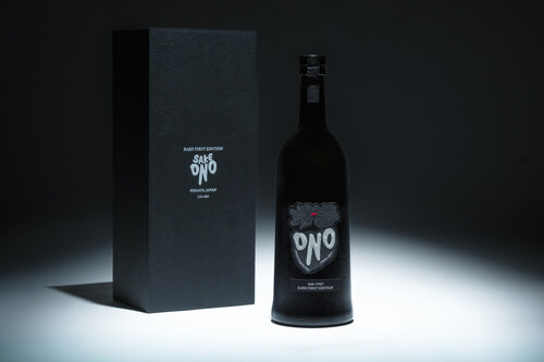 Sake ONO RARE First Edition (2025 Vintage), a limited release of 12,000 bottles crafted at the historic Koshimeijo brewery in Niigata, Japan.