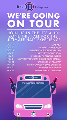 It’s a 10® Haircare Expands National Love Your Hair Day® Into First-Ever College Tour