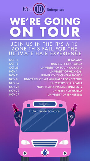It's a 10® Haircare Expands National Love Your Hair Day® Into First-Ever College Tour