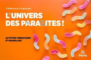 Invitation aux médias - L'Halloween à l'Aquarium - L'univers des petits monstres, les parasites!