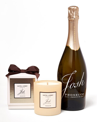 Hotel Lobby Candle x Josh Cellars Prosecco Set