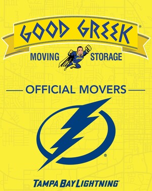 Good Greek Moving &amp; Storage Partners with Tampa Bay Lightning, Uniting Tampa's Major League Teams Under One Relocation Partner