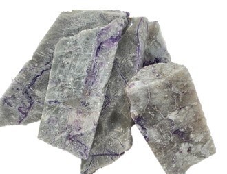 Figure 4: High grade pollucite drill core from the Vega Zone, assaying ~30% Cs2O. Sample is a targeted selection of pollucite from a drill core composite sample, which was used as a training sample for the XRT ore sorter software. See Table 1, Figure 5, and news release dated April 9, 2025, for drill hole composite sample intervals, location, and assay data. (CNW Group/PMET Resources Inc.)