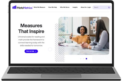 MetaMetrics launches a new website featuring an updated logo and fresh colors.