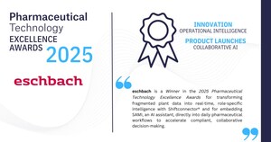 eschbach Awarded Two Honors in the 2025 Pharmaceutical Technology Excellence Awards for Innovations in Pharmaceutical Manufacturing