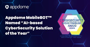 Appdome Named "AI-based CyberSecurity Solution of the Year"