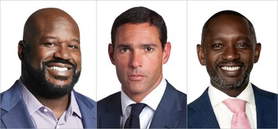 Shaquille O'Neal, Jorge Mora and Nick Jean-Baptiste