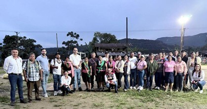 Photo 3 – Inga de Condagua community, ANM, Ministry of Interior and Copper Giant team, after protocolization of agreements on September 20, 2025 (CNW Group/COPPER GIANT RESOURCES CORP.)