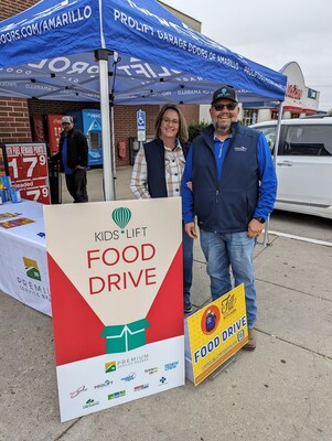 Last year's  Annual Food Drive in support of FILL WITH HOPE