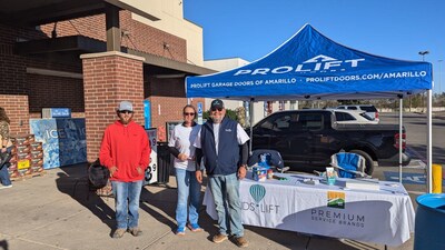 Last year's Annual Food Drive in support of FILL WITH HOPE