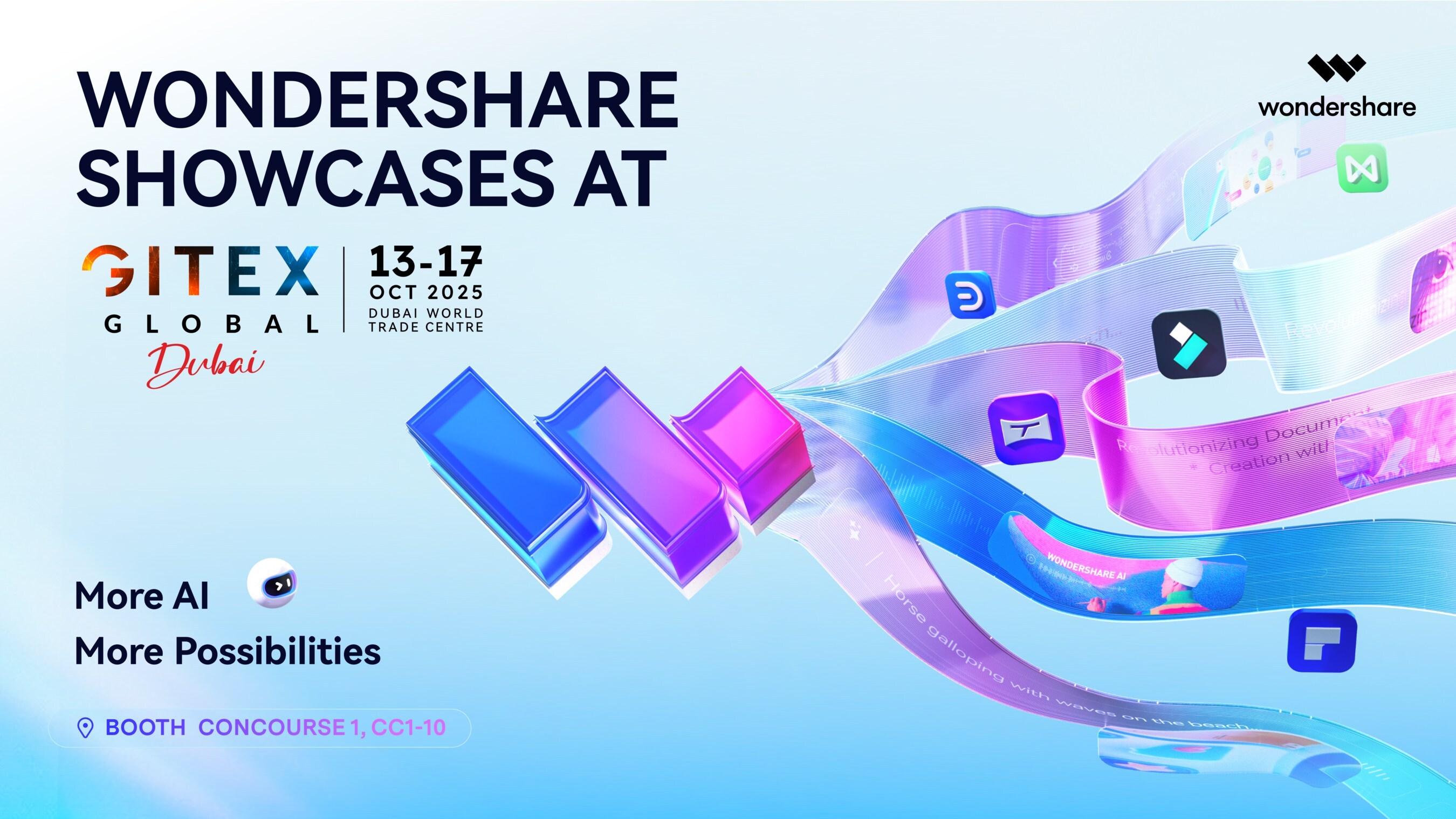 Wondershare to Attend GITEX GLOBAL 2025, Unlocking More Possibilities for Middle East Enterprises with AI Creative Software Solutions