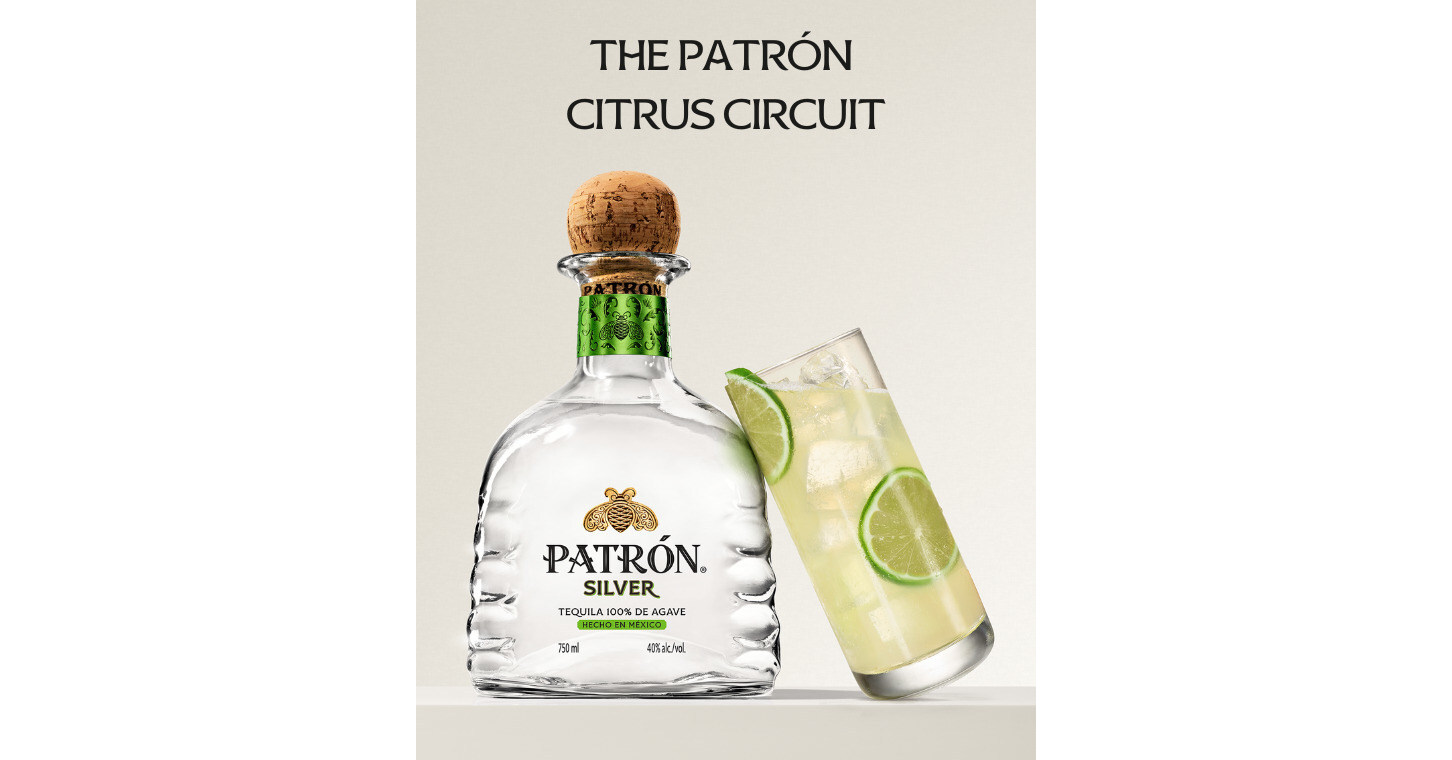 PATRÓN® TEQUILA IGNITES THE U.S. GRAND PRIX WITH THE OFFICIAL COCKTAIL OF  THE CIRCUIT OF THE AMERICAS: THE PATRÓN CITRUS CIRCUIT