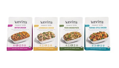 Kevin's Natural Foods Family-Size Frozen Meals