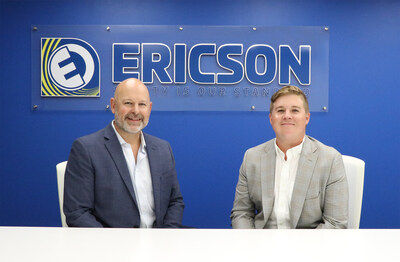 John (left) and Josh Ericson are brothers and 4th generation owners of Ericson Manufacturing in Willoughby, OH.