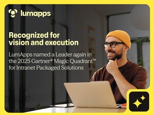 LumApps Recognized as a Leader in 2025 Gartner® Magic Quadrant™ for Intranet Packaged Solutions