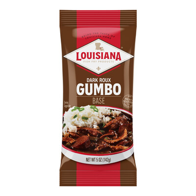 Louisiana Fish Fry Dark Roux Gumbo