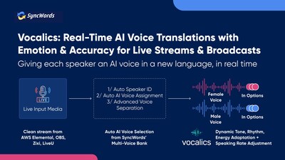 Vocalics by SyncWords: Key Features Overview Vocalics by SyncWords: Key Features Overview