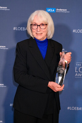 Lois Norder, Minard Editor Award honoree, at the 2025 Gerald Loeb Awards presented by UCLA Anderson, held at the Rainbow Room in New York City on Thursday, October 9, 2025.
Credit: Jennifer Graylock – Graylock.com