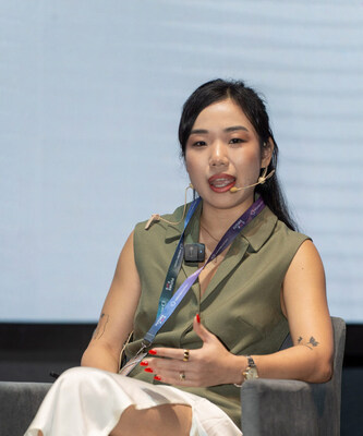 Conference speakers Jing Yong (Growth Director – Greater China, GlobalData PLC) | Photo Credits: Saladplate.com